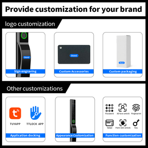 Cerradura Inteligente para Puerta con Video WiFi LianTian LZ1, Pantalla HD de 4.3 Pulgadas, Reconocimiento Facial 3D, Huella Dactilar, Control por Aplicación en la Nube, Aleación de Aluminio para el Hogar - Product Image 3