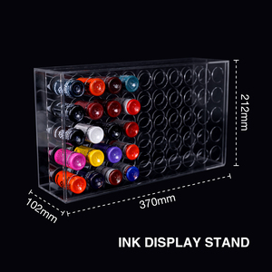 Soporte de exhibición de tinta para tatuajes de varias capas en oferta, estante de almacenamiento de botellas de pigmento para suministros de estudio de tatuajes - Product Image 3