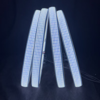 Kit d'éclairage de roue blanc pur 15 17 20 pouces double face à 5 rangées Accessoires de voiture Feux de roue LED Feux de roue à 10 rangées