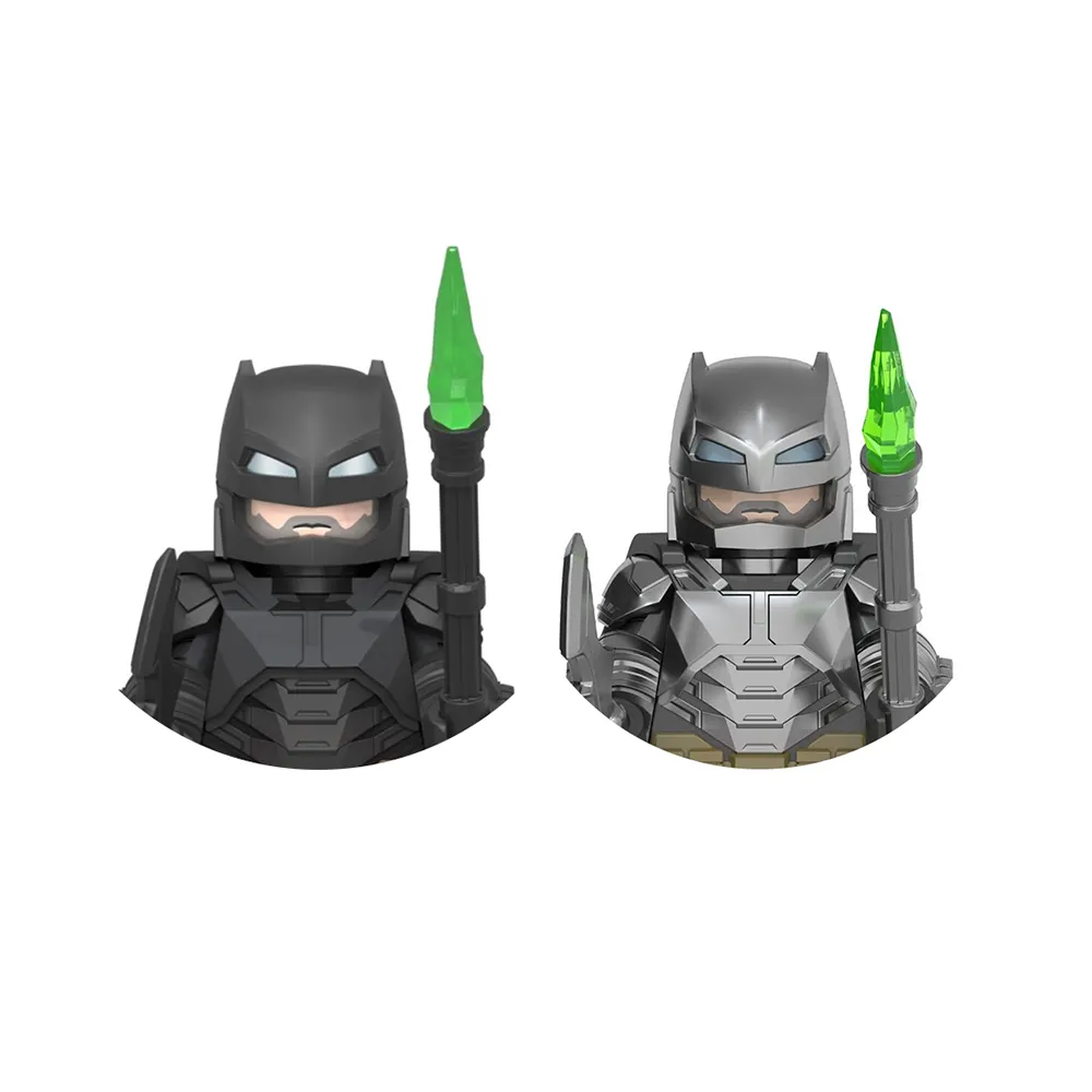 WM2388 Armored Bat-Man Bruce Wayne DC Superhelden Der Dunkle Ritter Mini-Action-Bausteine Bausteine für Kinder-Spielzeuge WM2388-A