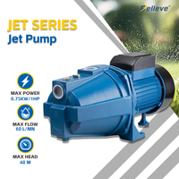 Pompe à eau à jet électrique domestique auto-amorçante avec moteur haute pression Pompa Air Irigasi 1.0Hp vente en gros directe d'usine en Chine