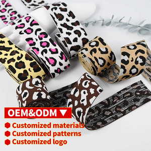 NUOVO 2026 Elastico con Stampa Leopardata Design Elastico per Biancheria Intima Nastro Elastico Jacquard Personalizzabile con LOGO Fasce Elastiche per Biancheria da Letto e Abbigliamento - Product Image 2