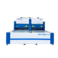 Plieuse de tôle entièrement automatique de 3200 mm, changement d'outil et plieuse de panneaux pour la fabrication de portes en acier/d'ascenseurs