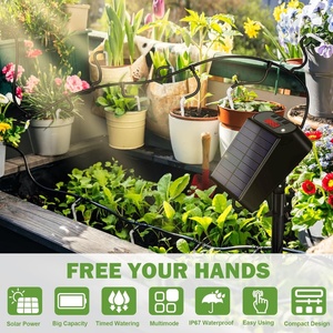 Nueva Serie de Riego por Goteo Solar Inteligente de PVC de Venta Caliente Transfronteriza con Temporizador Automático para Flores y Anti-Sifón de Bajo Consumo - Product Image 2