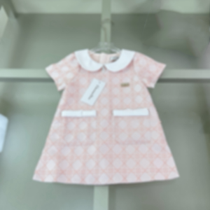 Abito di Lusso da Bambina con Colletto Rovesciato, Lunghezza al Ginocchio, Linea ad A in Tessuto Pettinato <span class=keywords><strong>per</strong></span> Occasioni Formali, Vestito Rosa Dolce <span class=keywords><strong>per</strong></span> <span class=keywords><strong>Bambine</strong></span> - Product Image 6