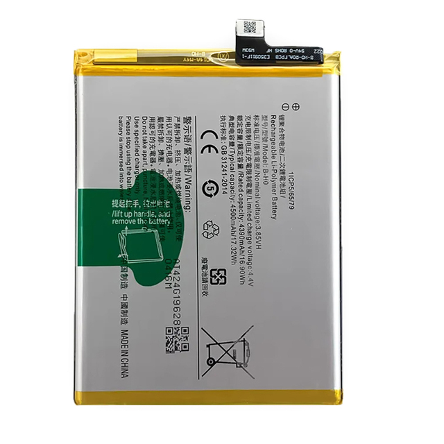 Premium Li-Polymer Vivo Battery for Smartphone B-H0 S1 Y7s V17 Neo 1907 V1913A 4500mAh in Stock 800+ Cycles