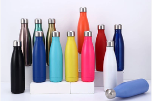 New Design Factory Custom 500ml Stainless Steel Spray Painting Portable Outdoor Sports Cola Vacuum Travel Leakproof - Product Image 2
