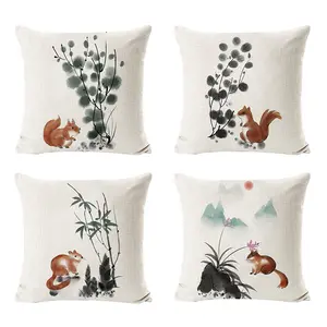 2024 Wholesale New Products OEM Squirrel Pillow Cover Professional Design And Manufacture