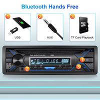 Reproductor de DVD para Auto 1 Din, Reproductor MP3 con Pantalla LCD, Control Remoto, Puerto USB, Transmisor FM, Sistema de Audio Estéreo Portátil con Bluetooth