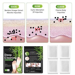 Parche de Desintoxicación para Pies, Muestra Gratuita, Tratamiento de Desintoxicación Natural, Limpieza con Hierba de Bambú y Jengibre - Product Image 4