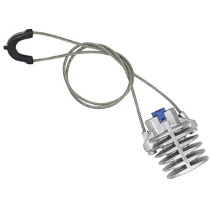 Pince de serrage en alliage d'aluminium PAM-08 pour câble aérien, pince d'ancrage pour câble regroupé, matériel pour ligne de distribution d'énergie - Product Image 1