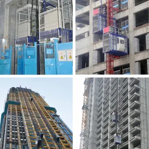 ZK Construction Hoist Elevator In Construction Site Building Construction Lift Machine Tower Hoist Lift