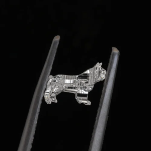 แหวนหมั้นเพชรทรงสัตว์ 1 กะรัต เจียระไนแล้ว เพชรปลูกในห้องปฏิบัติการ เกรด VS VVS ได้รับการรับรองจาก IGI เครื่องประดับอัญมณีชั้นดี - Product Image 4