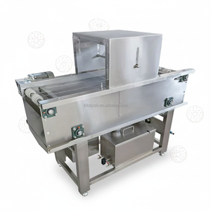 Macchina <span class=keywords><strong>per</strong></span> il rivestimento con agente distaccante <span class=keywords><strong>per</strong></span> <span class=keywords><strong>teglie</strong></span> da forno industriali pesanti, controllata da PLC, <span class=keywords><strong>per</strong></span> produzione continua - Product Image 1