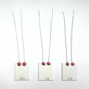 Elemento Calefactor de Alúmina de 10x10mm con Cables, Calentamiento Rápido y Resistente a Altas Temperaturas - Product Image 2