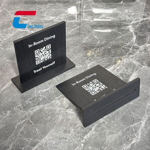 Tap NFC Social Media Código <span class=keywords><strong>QR</strong></span> personalizado Chip NFC sin contacto Google Play Tarjeta de regalo Google Review Tap Wood Display Stand - Product Image 5