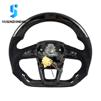 Volant de voiture en cuir personnalisé pour Audi A3 8P A5 A6 C6 Q5 B8 A7 C8 B9 S5 B8.5 A4 RS6 SQ5 S5 TT MK3 RS7 A8L D4 RS5 8Y SQ8 8V