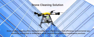 Drones Profesionales de Alta Presión para Limpieza de Ventanas, Fachadas de Edificios, Paneles Solares, Techos y Vidrios - Product Image 1