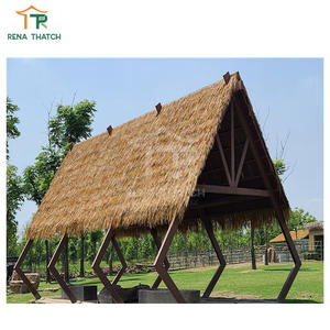 Günstige UV-beständige wasserdichte Palapa künstliche Stroh Regenschirm Pergola Restaurant Schilf Stroh - Product Image 5