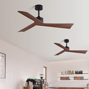 Quạt trần mà không có đèn tuôn ra núi điều khiển từ xa, ABS Blades hiện đại ngoài trời Quạt trần không có ánh sáng cho phòng ngủ - Product Image 4
