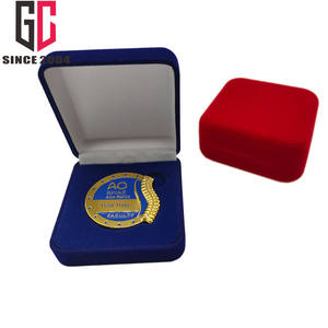 Medalla de Premio de Seguridad de Aleación de Zinc Personalizada de Fábrica con 15 Años de Experiencia, con Caja de Terciopelo - Product Image 3