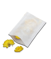 Sachet de thé plié non tissé filtre jetable sac d'assaisonnement à la vapeur