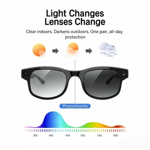Smart <b>Glasses</b> Dual Optical Lenses Intelligent Real Time Translation Music Playback BT Calling Wifi 1080P <b>Camera</b> Type-C G2 Pro - Product Image 5