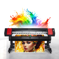 Bon prix Imprimante à éco-solvant 3.2m Double XP600 I3200 Machine d'impression flexible pour banderole extérieure grand format