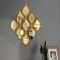 Autocollants muraux en acrylique en forme de goutte d'eau, miroir, autocollants adhésifs, décoration en forme de larme pour la décoration murale de salon