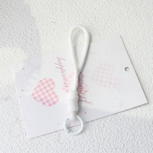 Llaveros de Cuerda de Nailon Multicolor, Anillo para Llaves, Correa de Muñeca, Llaveros de Moda Macaron, Correa de Muñeca para Teléfono Móvil, Llavero para Exteriores - Product Image 5