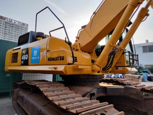 รถขุดตีนตะขาบ Komatsu PC460LC มือสองจากญี่ปุ่น น้ำหนัก 46 ตัน เครื่องจักรก่อสร้างมือสองสำหรับขาย - Product Image 2