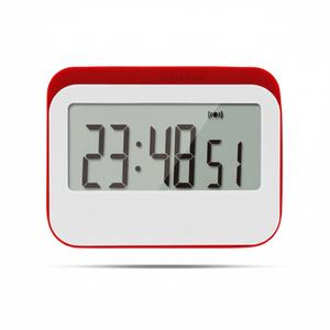 ตัวจับเวลาครัวดิจิตอลอัจฉริยะ จอแอลซีดี ควบคุมด้วยระบบสัมผัส พลาสติกทรงสี่เหลี่ยม ใช้งานง่าย นาฬิกานับถอยหลัง ตัวจับเวลาตกแต่งโต๊ะ - Product Image 1