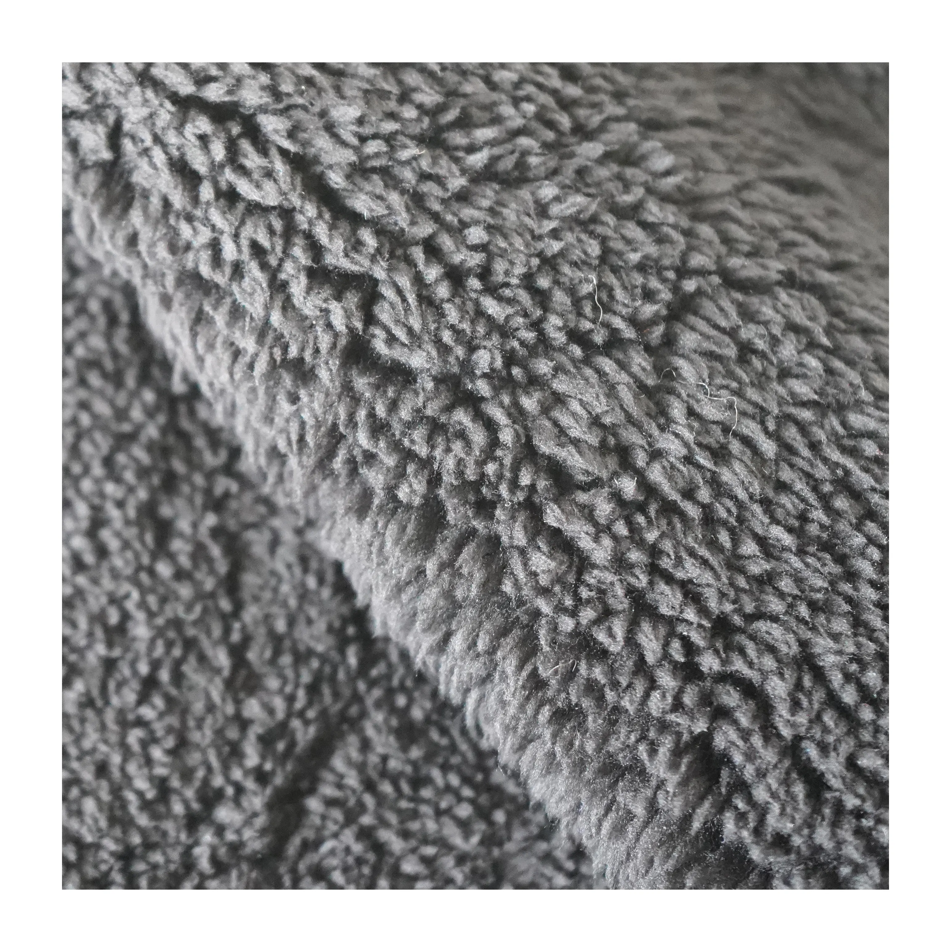 Tessuto di velluto di alta qualità in cotone tinta unita 100% poliestere corallo velluto tappezzeria tessuto in pile semplice felpa con cappuccio lavorato a maglia
