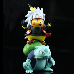 ฟิกเกอร์ตัวละครฮีโร่ของฉัน midoriya izuku เอาชนะเอาชนะตัวเองและ OLMET cosplayes Pikachu เป็นรถเดสก์ท็อป - Product Image 2