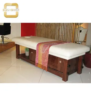 custom massage beds facial beauty salon of massage table solid wood for massage bed wood portable