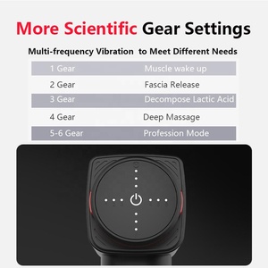 Pistola de massagem portátil, pistola de massagem corporal sem fio de alta qualidade 24v, terapia de massagem - Product Image 5