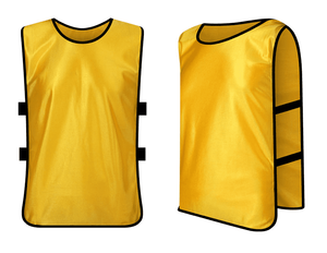 Rompi Latihan Sepak Bola Jaring Olahraga Premium Ringan, Dapat Disesuaikan, Bernapas, Cepat Kering untuk Dewasa Unisex-100% - Product Image 3