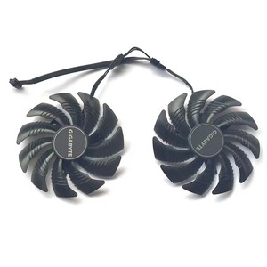 Nouveau ventilateur GPU 85MM 4PIN T129215SU PLD09210S12HH pour Gigabyte <span class=keywords><strong>RTX</strong></span> 2060, GTX 1660 1070 1060 <span class=keywords><strong>1050</strong></span> ventilateur de refroidissement de carte graphique - Product Image 2
