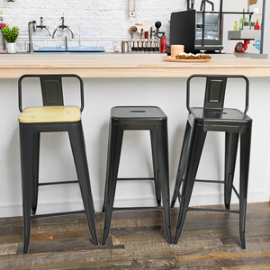 Truy cập chiều cao kim loại phân thanh Ghế Thời Trang sắt kim loại thanh phân cho nhà bếp nhà hàng hiện đại ngoài trời cao ghế - Product Image 1