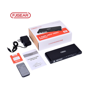 FJ-4K301 FJGEAR <span class=keywords><strong>3</strong></span> cổng 3840*2160/30Hz lên đến 5 mét <span class=keywords><strong>HDMI</strong></span> KVM chuyển đổi <span class=keywords><strong>HDMI</strong></span> hai chiều <span class=keywords><strong>Selector</strong></span> - Product Image 1