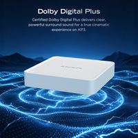 Nuevo Decodificador de TV Android 14 con Certificación de Google, Amlogic S905Y5, KICKPI KP3, Video 4K, Decodificación AV1, Wifi5 2.4G y 5G, Smart TV