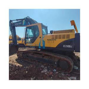 Excavadora de cadenas Volvo EC290 usada, 29 toneladas, cucharón de 1.3m³, marca sueca original, excavadora grande para construcción, pocas horas de uso, certificación CE - Product Image 1