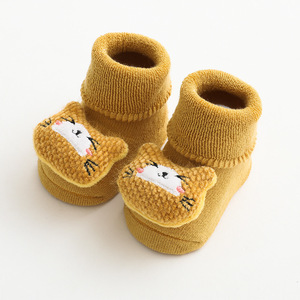 Calcetines gruesos de lana para niños de 3 años, calcetín para bebés de dibujos animados - Product Image 4
