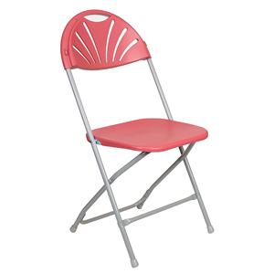 Chaises en plastique portables blanches pour pique-niques en plein air, événements, fêtes, quantité supérieure - Product Image 2