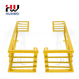 طاولة قهوة ذهبية طويلة على شكل حرف L من متجر مصنع مصنع هوواى-إطار أريكة زخرفية - Product Image 3