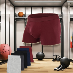 Nouvelle Arrivée Grande Taille – Caleçons Boxers Respirants Mi-Hauts pour Hommes en Spandex/Coton à Séchage Rapide – Vente en Gros - Product Image 2