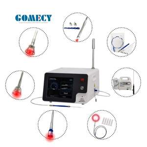 เครื่องเลเซอร์ไดโอด 1470 980 นาโนเมตร สำหรับรักษาโรคหลอดเลือดฝอย เส้นเลือดขอด เครื่องสลายไขมันแบบ Endolaser <span class=keywords><strong>ลด</strong></span>ไขมันส่วนเกิน เครื่องลดสัดส่วน - Product Image 6