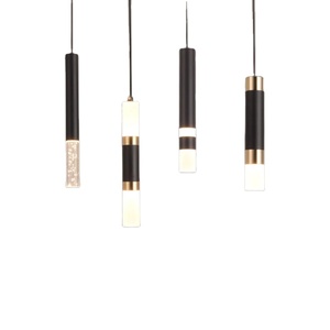 Lampade a sospensione moderne a Led in cristallo 7-12W AC85-265V Hanglamp Drop Light ristorante Bar gocce d'acqua lampada a sospensione montata in superficie - Product Image 1