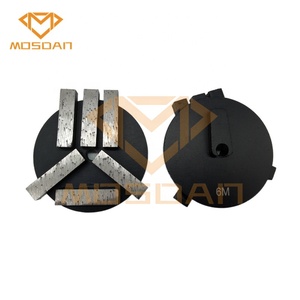 Mosdan 3 pouces Terrco Redi Lock 6 barres plaque de meulage diamant pour béton - Product Image 6