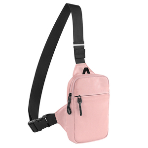 Sacs bandoulière unisexe en cuir PU avec fermeture éclair, motif uni, petit sac de sport pour adolescents, personnalisable avec logo, collection 2026 - Product Image 3